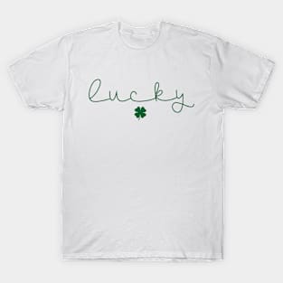 Lucky Clover St Patricks Day T-Shirt